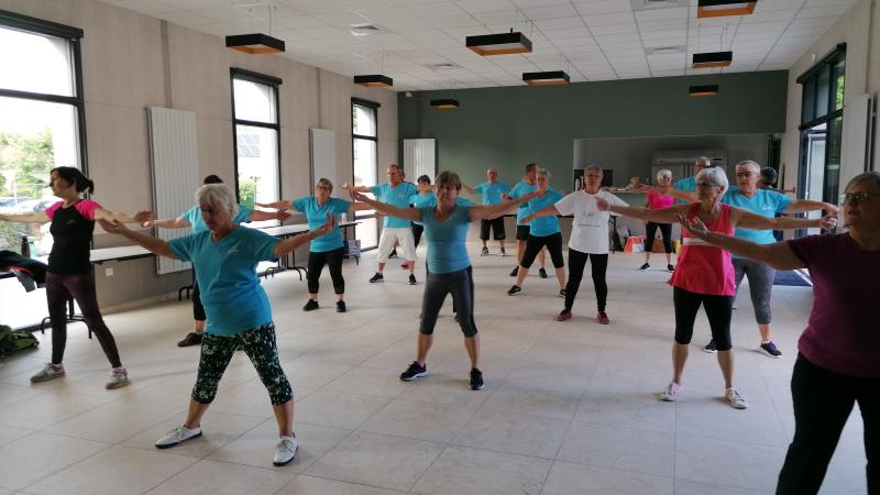 Nouvel espace pour les cours de gym